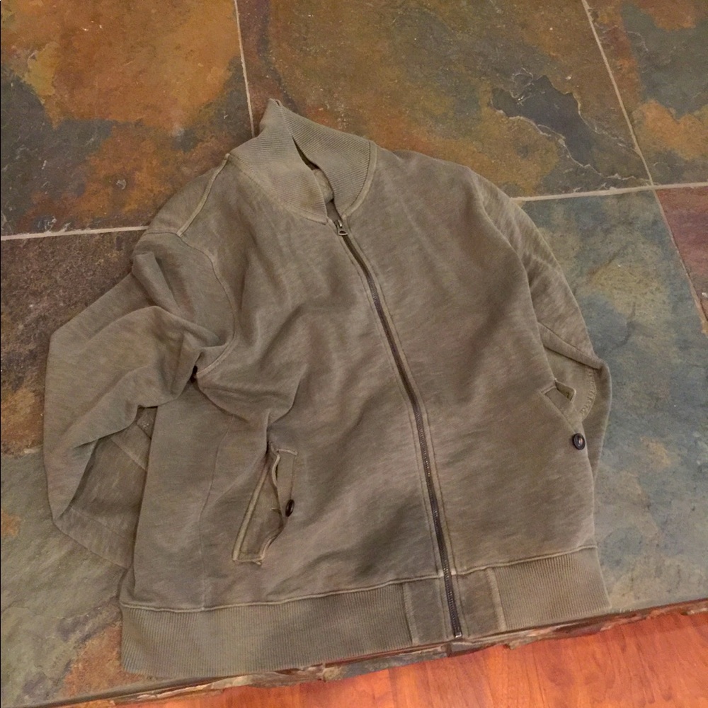 VINTAGE XL LUCKY BRAND ZIP UP JACKET